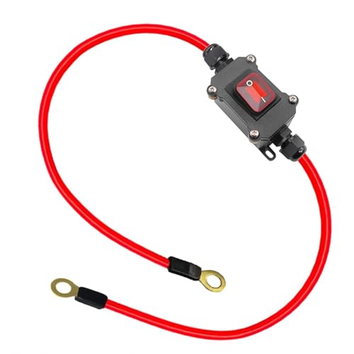 Aboiledy DC12 V Inline przełącznik przewodowy DC12-24 V DPST Dual Boczny przełącznik okablowania do motocykla i samochodu, wł./wył. dwustronny przełącznik okablowania