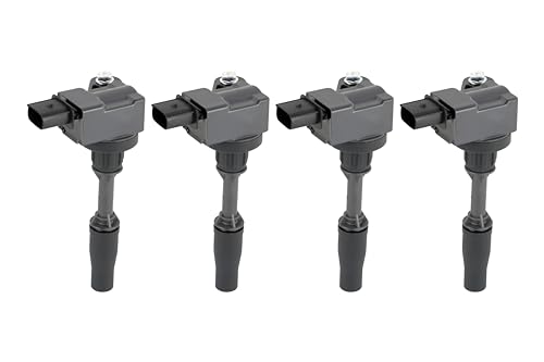 Ignition Coil Replacement Set of 4 by AA Ignition - Compatible with Buick, Cadillac, Chevy, GMC - Envision, LaCrosse, CTS, Colorado, Impala, Malibu - Replaces Parts UF680, 12654078, 12652405