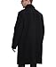 SOMTHRON Men's Casual Trench Coat Mid Long Single Breasted Slim Fit Peacoat Notched Lapel Winter Business Overcoat BL-3XL