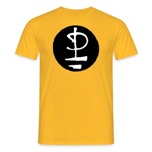 Image of Pink Floyd Black and White Logo Men's T-Shirt