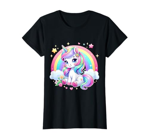 Arc-en-Ciel Licorne - T-Shirt Magique pour Enfants T-Shirt