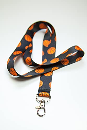 Happie Hare - Basketball Lanyards Id Wallet Badge Key Holder Keychain Cotton Kids Sports Preschool Teacher School Students Coach Kids Boys Girls Gifts #TOP3