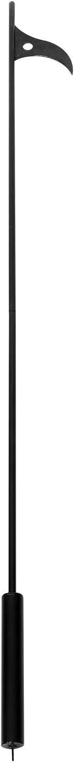 Steel Fireplace Poker Handheld Fire Pit Tool for Barbecue Kitchen