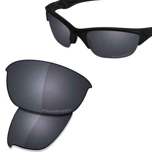 Image of SAUCER Premium Replacement Lenses & Rubber Kits for Oakley Half Jacket 2.0 OO9144 | UV400 Protection, Anti-Scratch