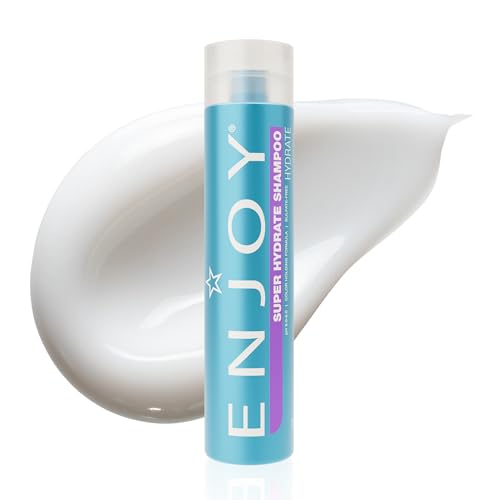 ENJOY Hair Care Super Hydrate Shampoo, Shampoo For Color Treated Hair, Shampoo for Men and Women, Curly Hair Shampoo - 10.1 Fl Oz