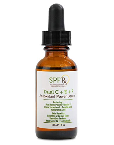 ! SPF Rx Dual Vitamin CE Ferulic, Antioxidant Power Serum - Best for Tightening Skin, Face - Anti Winkle - Cosmetic Solutions for Brighter Skin, Calmer Tone, Smoother Texture - 30ml ! SPF Rx Dual Vitamin CE Ferulic, Antioxidant Power Serum - Best for Tightening Skin, Face - Anti Winkle - Cosmetic Solutions for Brighter Skin, Calmer Tone, Smoother Texture - 30ml