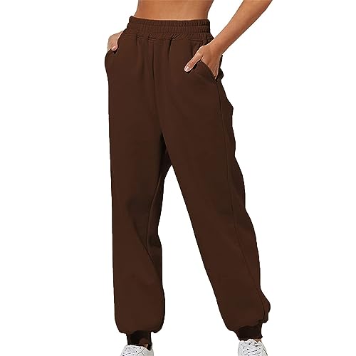 UXSELKCD Jogginghose Damen, Sport Leggings Damen 3/4, Weisse Hose, weiße Jogginghose, 3 4 Hose, crivit Sports, radlerhosen, Jogginhose, Trackpants, Booty Scrunch Leggings, Jogger Baggy