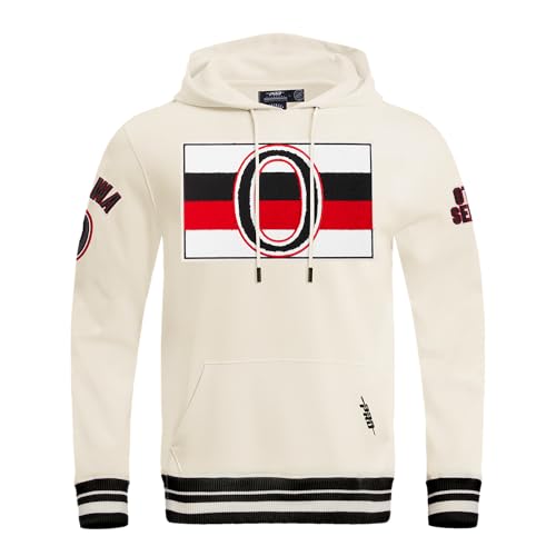 Image of Pro Standard Men's NHL Retro Classics Brushed Back French Terry Pull Over Hoodie
