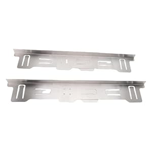 WOHPNLE 4 Stück Verstellbare Herdspaltabdeckung