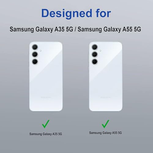 Image of amazon basics Back Case Cover for Samsung Galaxy A35 5G | Compatible for Samsung Galaxy A35 5G | Scratch-Resistant | Clear