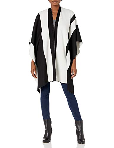 Lysse Women's Tulleride Double Face Wrap, Black, One Size