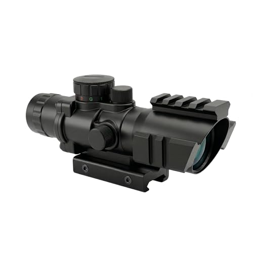 OZARK ARMAMENT 4x32 Rifle Scope, Acog Scope, 4X Rifle Scope, 4X Prism Scope, Picatinny Scope Mount Included with Each Prism Optic