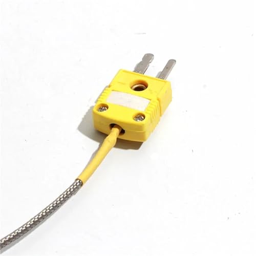 Termopar tipo K contra interferencias con cable blindado y abrazadera de 6.5cm 5