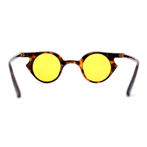 SA106 Retro Vintage Micro Circle Lens Hippie Pimp Plastic Sunglasses4