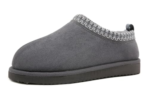SMajong Zapatillas de Estar por Casa Mujer Hombre Invierno Pantuflas Interior de Memoria