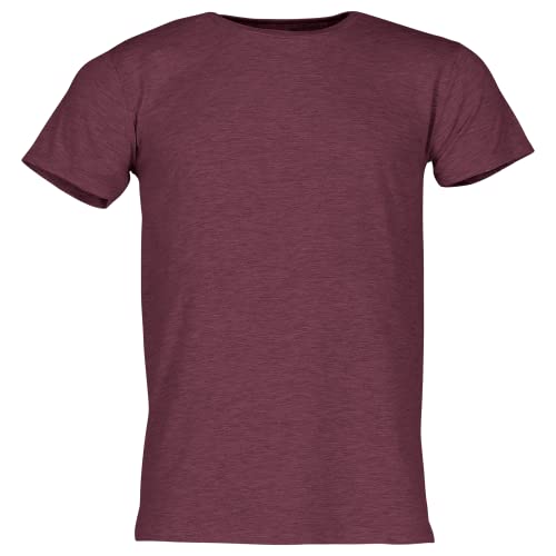 Fruit of the Loom Mens Valueweight Short Sleeve T-Shirt (L) (Burgundy)