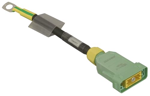 Contrik cPot CP-X25-R12M-00025 Erdungsadapter M12 Ringkabelschuh auf cPot Male 0,25m H07RN-F 1x25