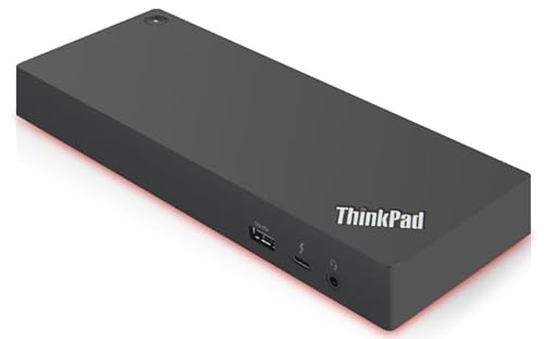 Commutateur KVM Lenovo ThinkPad Thunderbolt 3 Dock 3840x2160 - vue 4