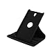 Produktbild Drehbare Hülle mit Standfunktion für Samsung Galaxy Tab S 8.4 in SCHWARZ mit automatischer Sleep- und Wake-Up-Funktion [passend für Modell SM-T700, SM-T705]