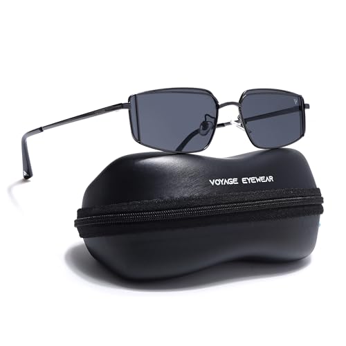Image of Voyage Rectangle Polarized Sunglasses for Men & Women
