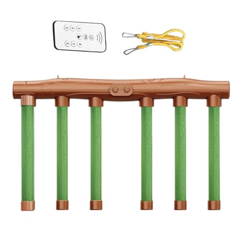 Jogo de desafio de paus de queda de reflexo refletor, brinquedo de treino de coordenação olhos e mão com 3 modos de velocidade ajustáveis, conjunto de paus de captura para crianças e adultos