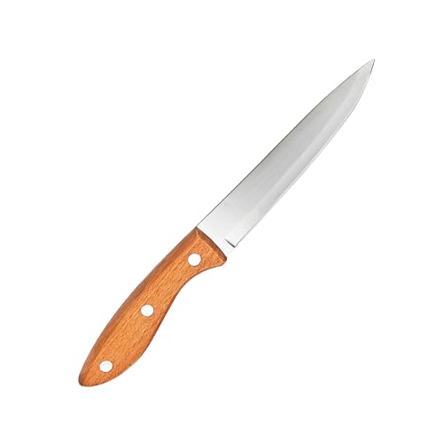 Comparison: Best Knife For Cutting Potatoes 5 AYANICA Paring Knife Peeling Fruit Vegetable Cutting Meat Slicing Kitchen Knives Stainless Steel Ultra Sharp Blade Wooden Ergonomic Handle