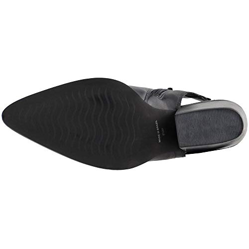 Matisse Womens Odie Block Casual Boots Ankle Mid Heel 2-3" - Black - Size 7.5 B #TOP6