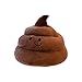 HEITIGN Cuscino Cacca, Peluche Divertente Cacca, Peluche Cartone Animato Cacca Emoji Scoreggia, Bambola Farcita Falsa Bambola Cuscino Cacca Regali di Compleanno per Bambini, Marrone