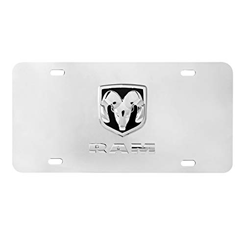 Pilot LP-031B Dodge Chrome 3D Plate