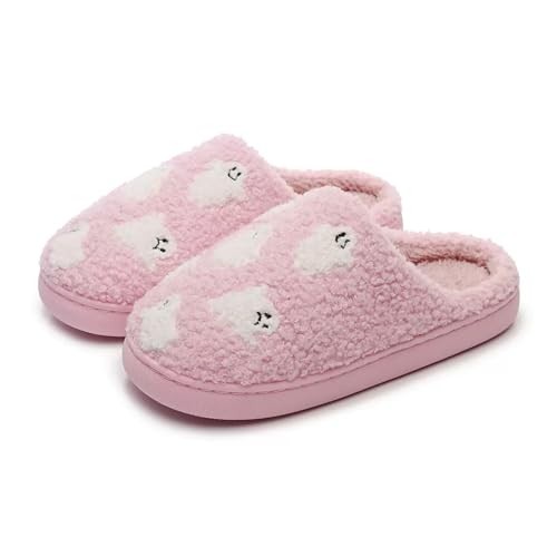 Image of Halloween Christmas Slippers Holiday Slipper House Shoes Home Slipper for Women Fuzzy Outdoor Indoor Bedroom Slippers