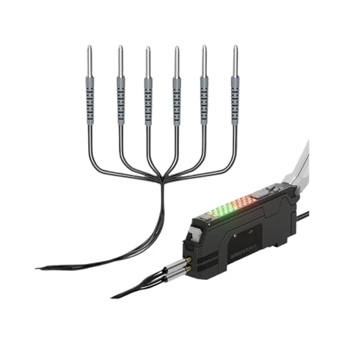 Amplificateur de capteur à fibre optique multi-têtes M3 pour détection simultanée à six sondes