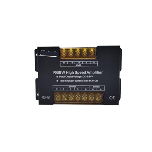 Amplificateur LED RGBW contre baisse de luminosité | Répéteur de signal 32A boîtier fer