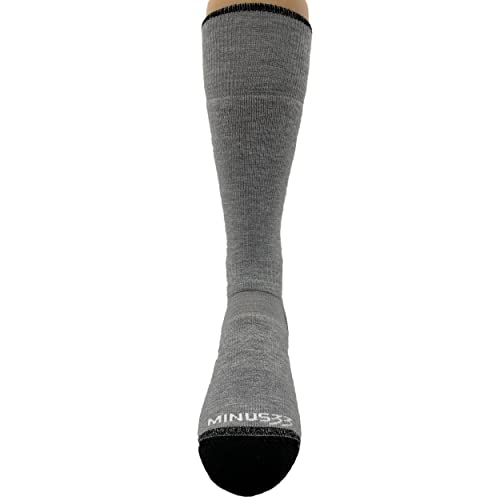 Image of USA Made - Micro Cushion Ski and Snowboard Socks - Over the Calf Socks - Merino Wool - Mountain Heritage