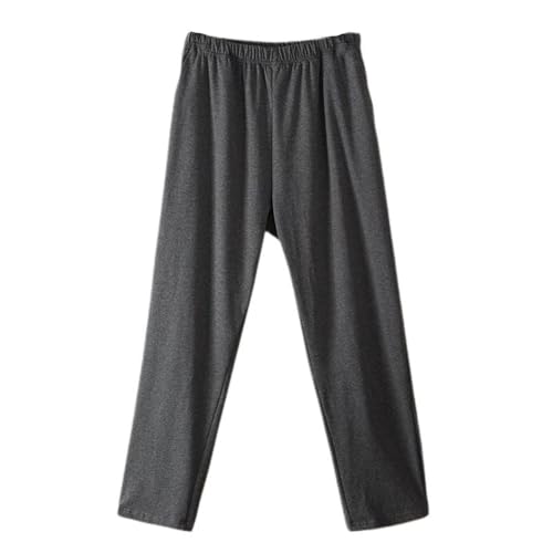Man Comfy Pajamas Thin Pj Pants Long Pocket Sleeping Basic Fall Medium Waist Lounge Pajama Pants