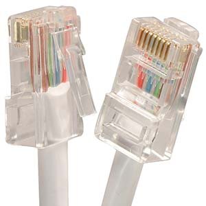 Cable Patch Cat 5E 1.83 m Blanco miniatura 1