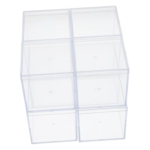 VORCOOL 8�����v���X�`�b�N�� �p�^�W�t���e�� �������[ �W���G���[�� �p �f�B�X�v���C�{�b�N�X �������[�Ɏg����P�[�X