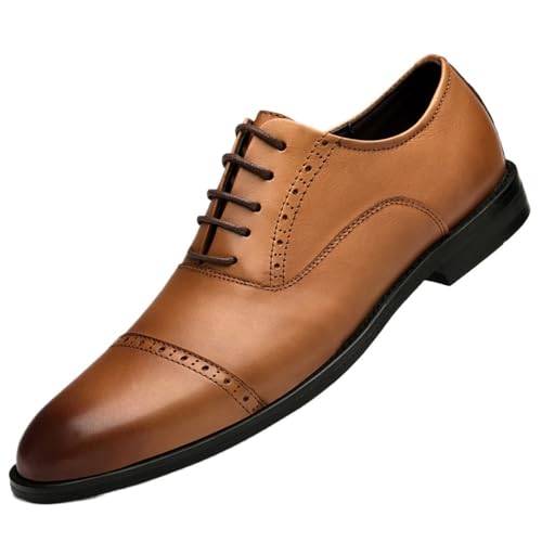 Mens Loafers Genuine Leather Office Comfortable Tuxedo Shoes Formal Summer Work Formal Oxford Shoes