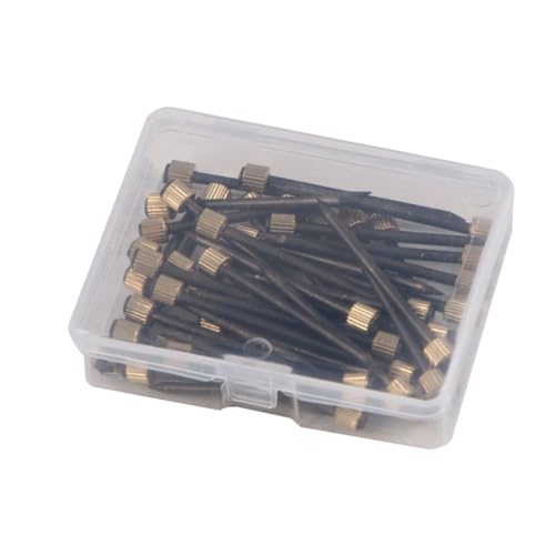 KALLORY 50pcs Photo Frame Fixing Nails Boxed Nails Easy Install for Wall Decor