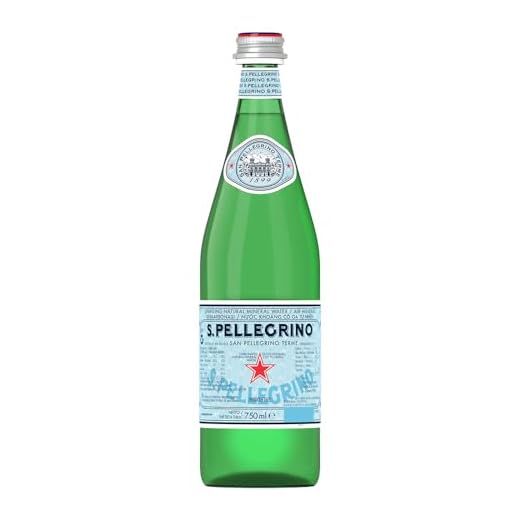San Pellegrino Agua con gas (Glass) – Tamaño del paquete = 12 x 75 cl.