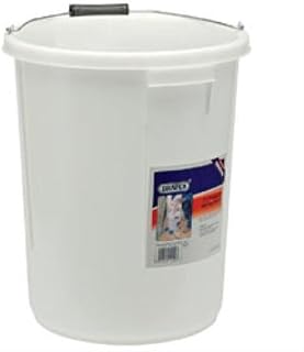Draper 12100 Plasterers Mixing Bucket, 25L , White