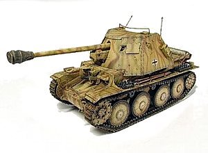 1/35ドイツ対戦車自走砲マーダーⅢH型完成品 ドイツ 対戦車自走砲 マーダーIII H型 (プラモデル) - ホビーサーチ