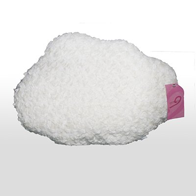 Wohlfühklisssen 'Wolke', Kuschelkissen,Energiekissen, ca. 35 x 47cm, aus hochwertigem Plüsch