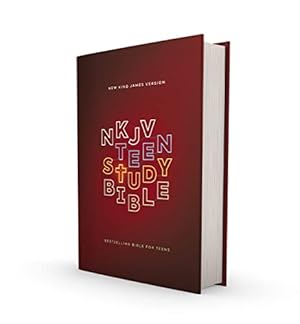 Book cover NKJV, Teen Study Bible, Hardcover, Comfort Print