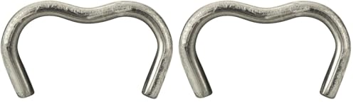 Agrafes de Grillage Ω20 acier galvanisé Omega-20 pour fil de tension et rouleau de clôture 2mm