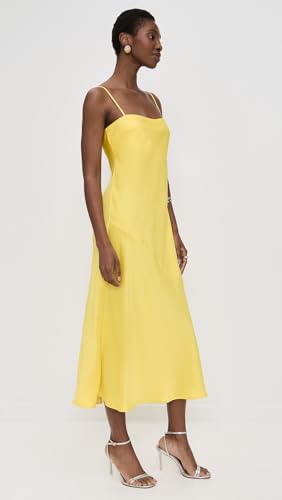 Susana Monaco Women's Satin Bias Cut Slip Dress4