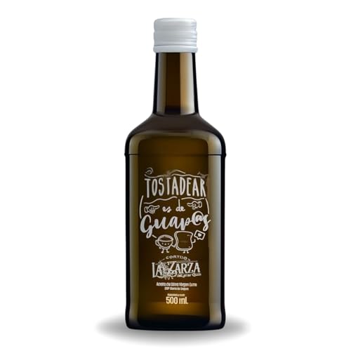 Aceite de Oliva Virgen Extra Picual Tostadear es de guapos AOVE | Sabor Equilibrado y Suave | Acidez 0,2% | Rico en Vitaminas E y A | 500ML