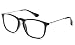 Eyrka Style Keyhole Fashion Clear Glasses Costume Metal Fashionista