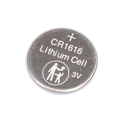 Pilas de botón CR1616 3V Litio manganeso Pack de 5 Unidades Larga duración L16*W16*H1.6mm