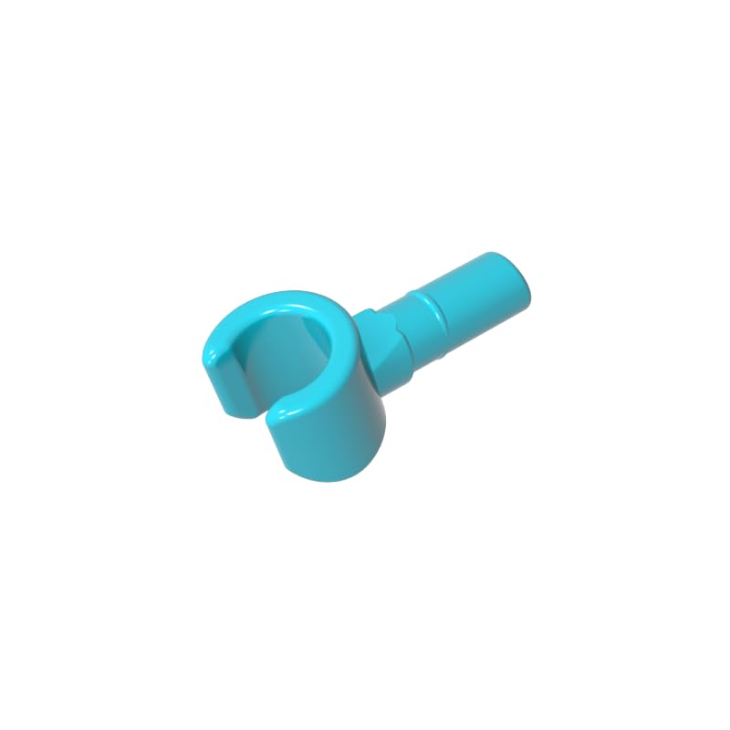 3820 ?? Minifig Hand 50 Pieces GDS-1425 Compatible with Lego Building Blocks Color:Medium Azure โ image 1