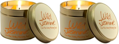 Image of Lily Flame Scented Candle - Wild Jasmine (Pack of 2)